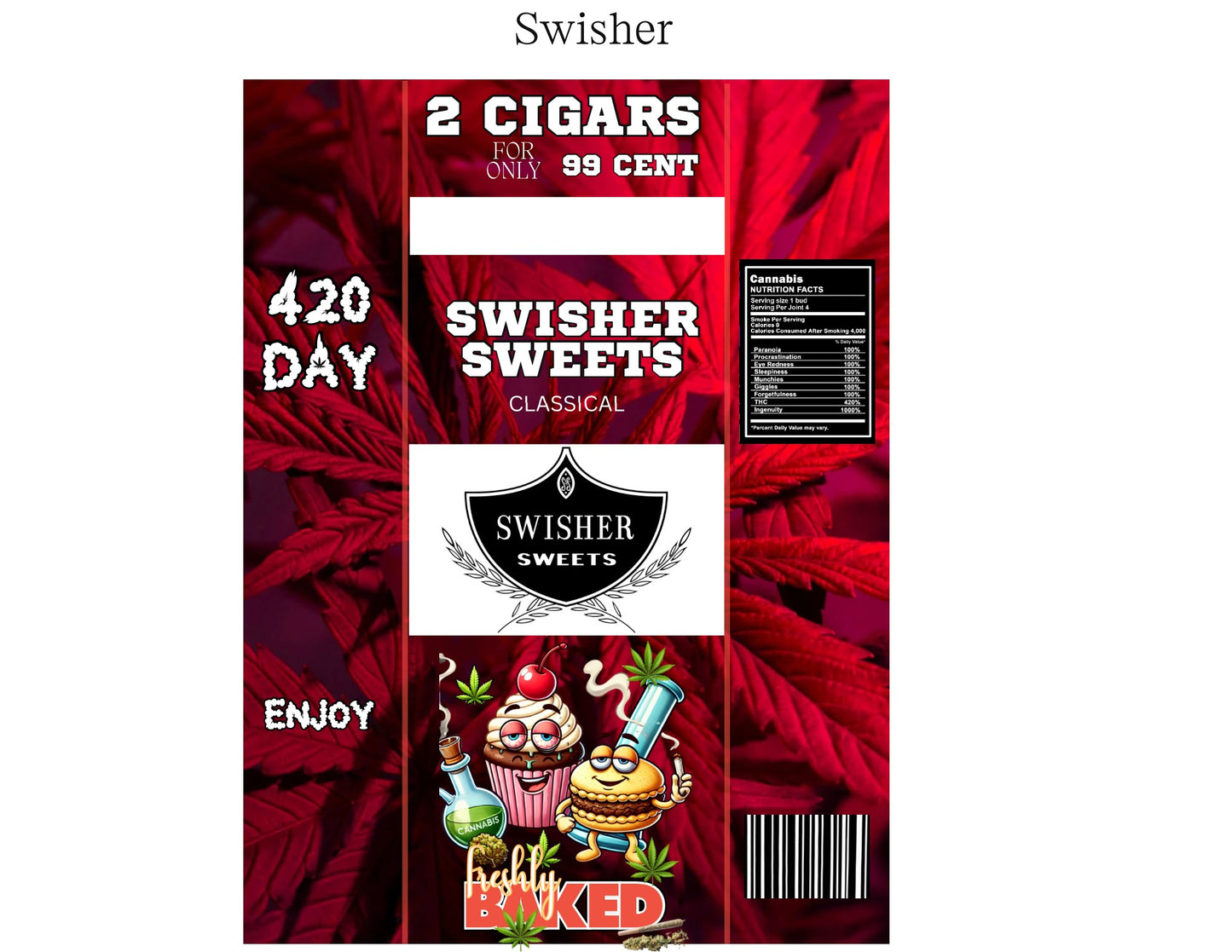 đĽ 420 âHighly Bakedâ Digital Party Favors â Adult Edition