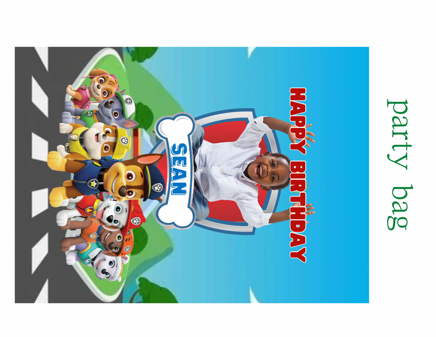 Sean & Puppy Digital Templates | Editable Canva File