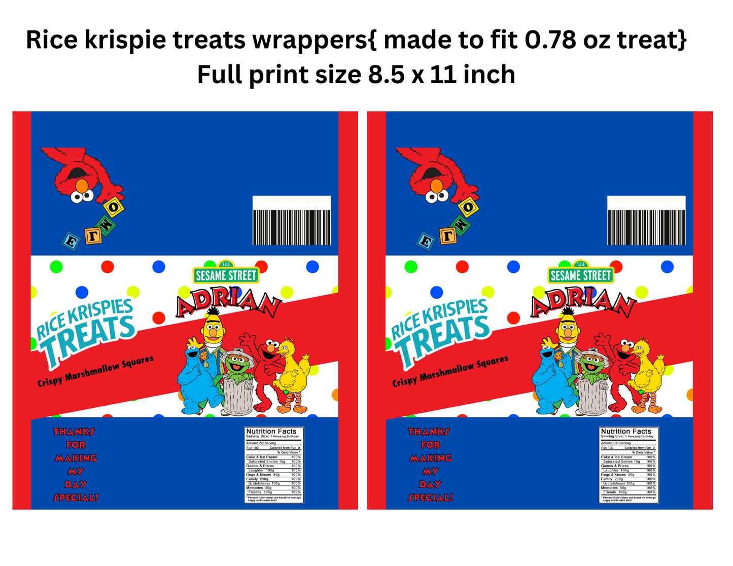🎉 Sesame Street & Friends Editable - Digital Canva Templates 🎉
