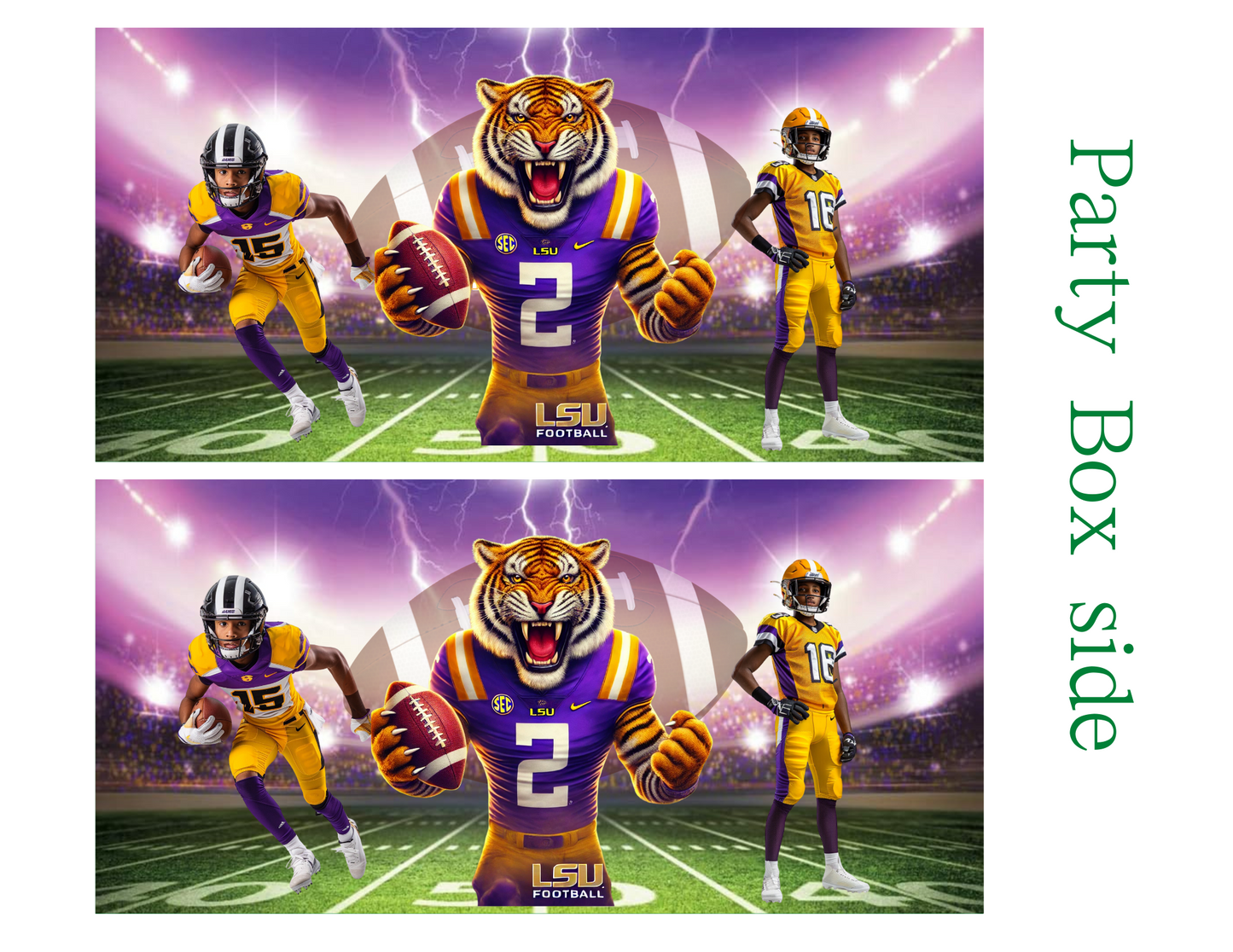 🐯 LSU Tailgating Digital Templates – Custom Treats for Every Game Day