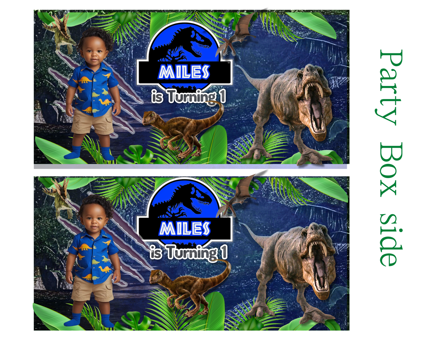 🦖 Jurassic Park Digital Party Favor Templates