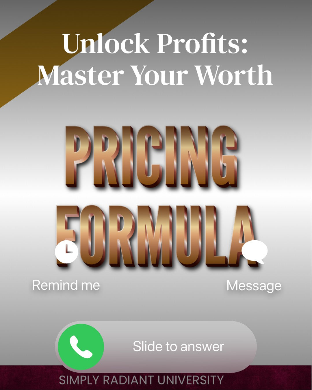 FREE Price Formula Digital Booklet – Learn to Price Your Custom Items Confidently