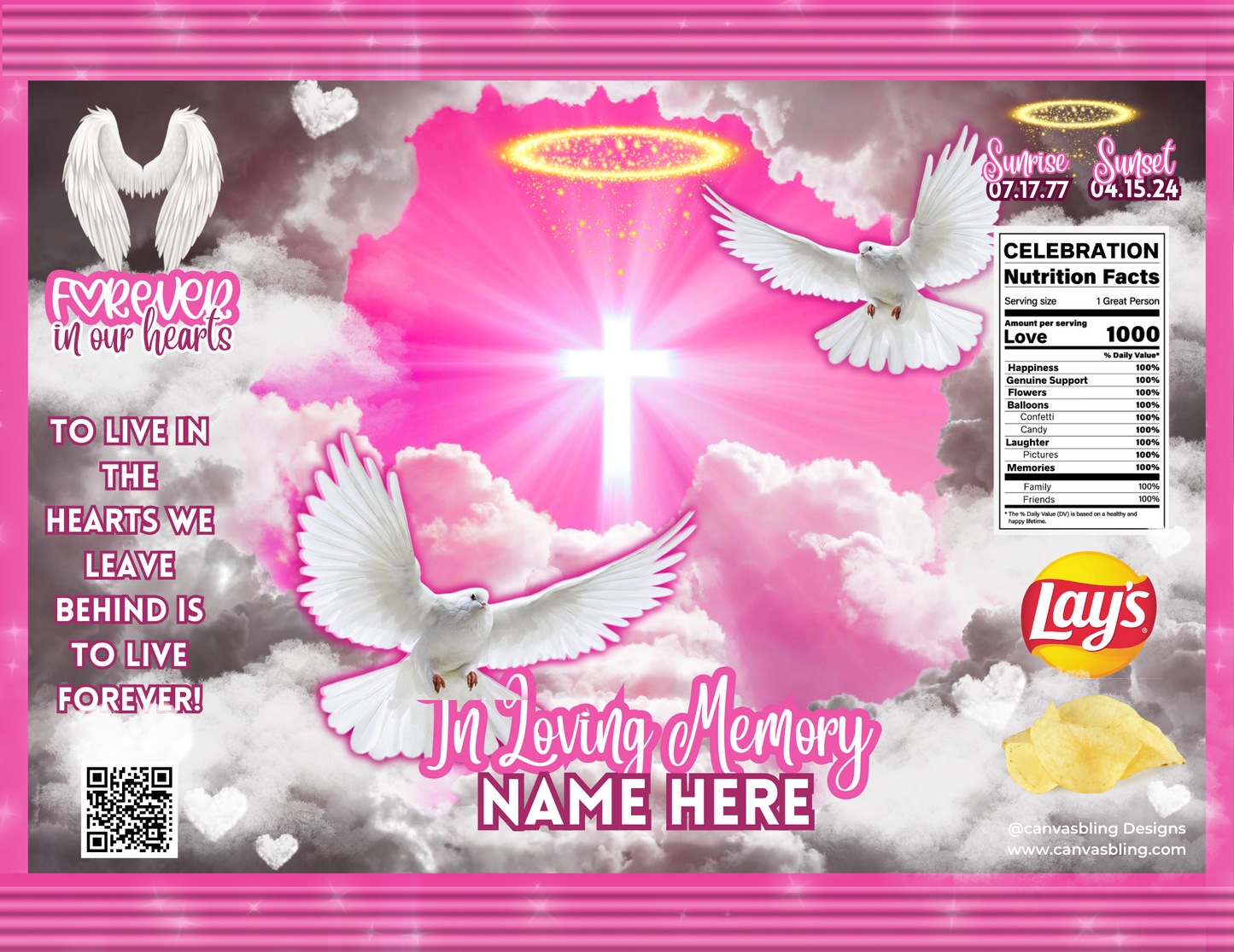 3 Designs Angel Wings Memorial Bundle Digital Templates