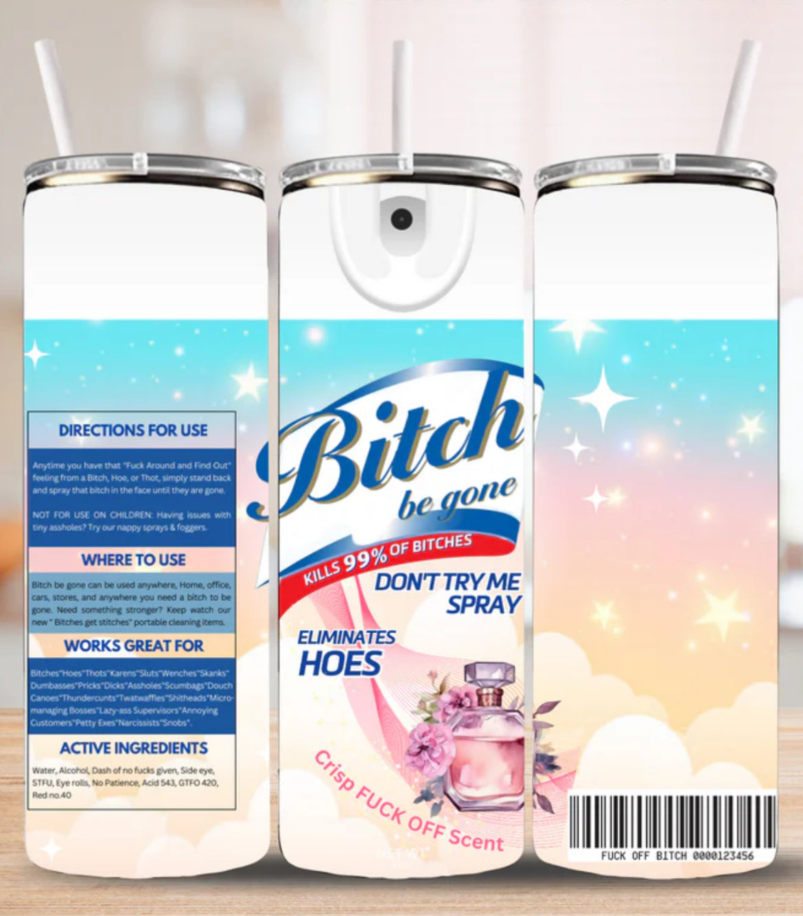 Perfume Bi***h Lysol 20oz Tumbler