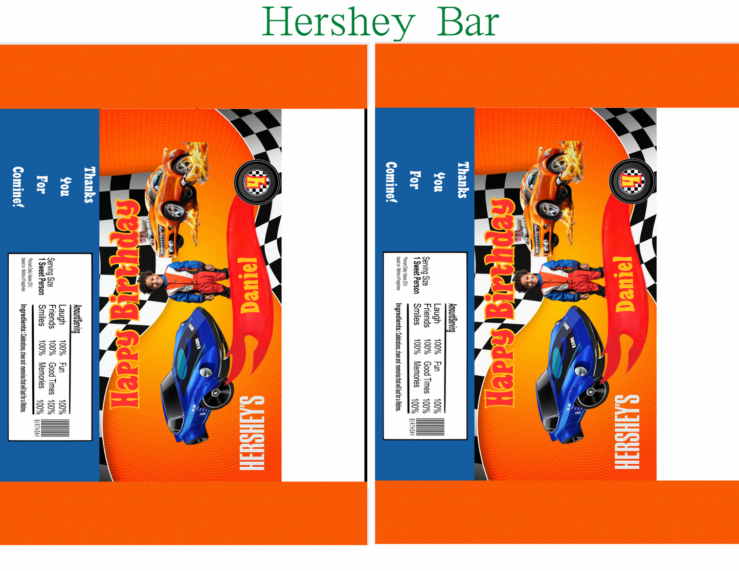 🔥🚗 Hot Cars Digital Party Favor Templates | Canva Editable Download
