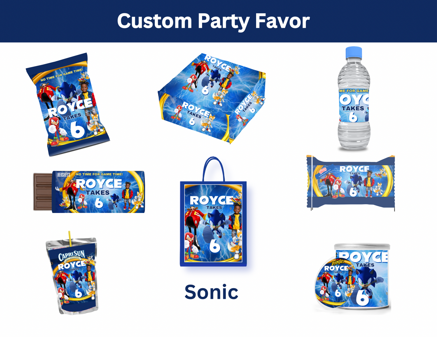 Custom Hedge Birthday Party Favor Digital Templates | Editable Download