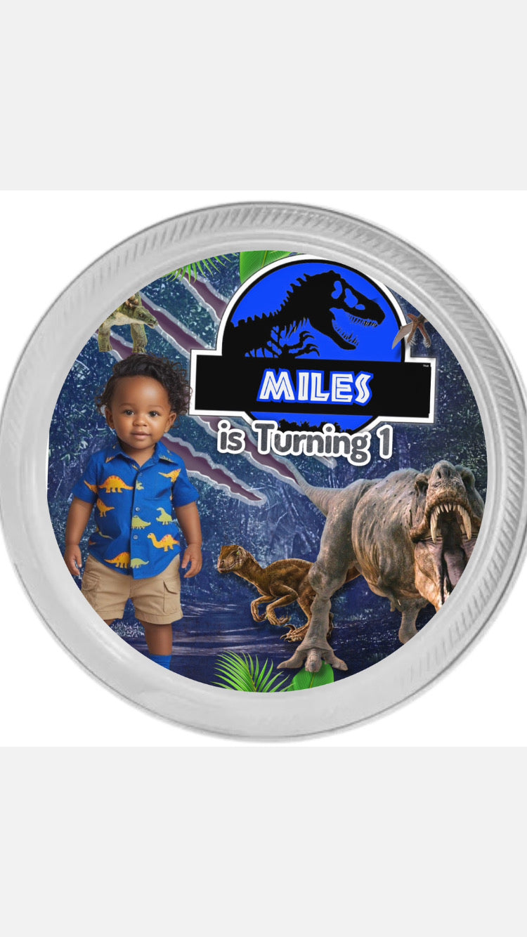 🦖 Jurassic Park Digital Party Favor Templates