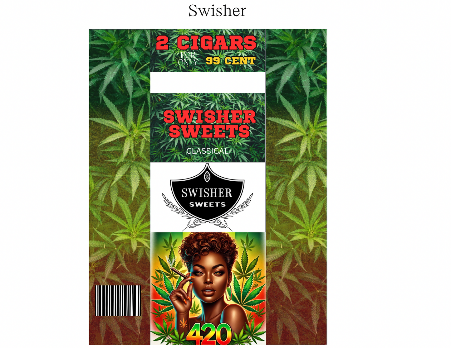 420 Weed Girl Digital Template | Editable Cannabis Themed Set | Lighters, Jars, Ashtrays, Wraps & More