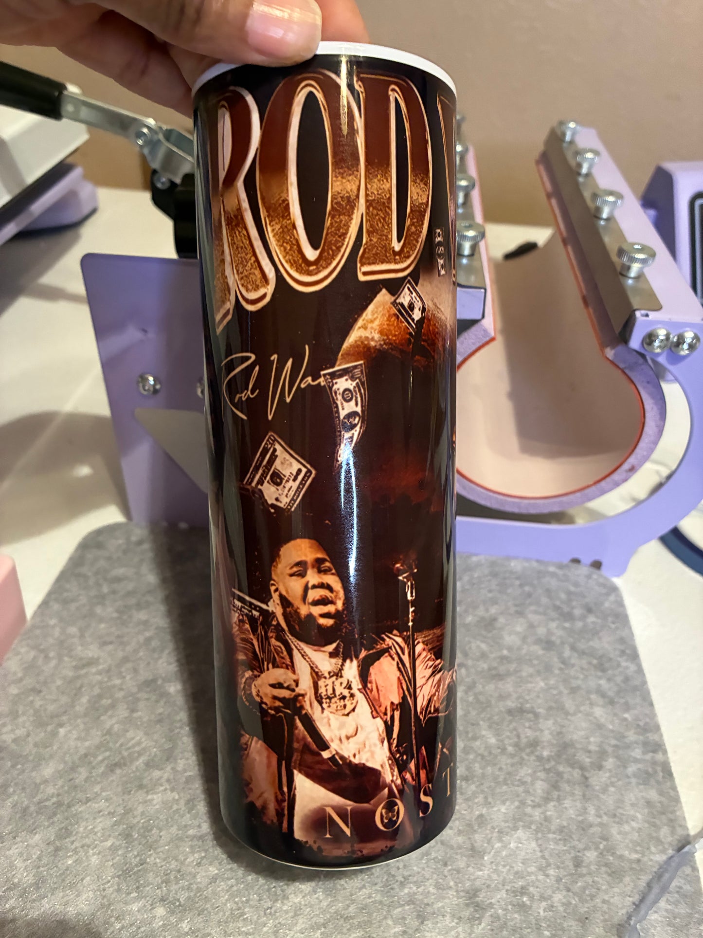 Soulful Wave Street Vibes 20oz Tumbler with Lid, Straw, & Gift Box