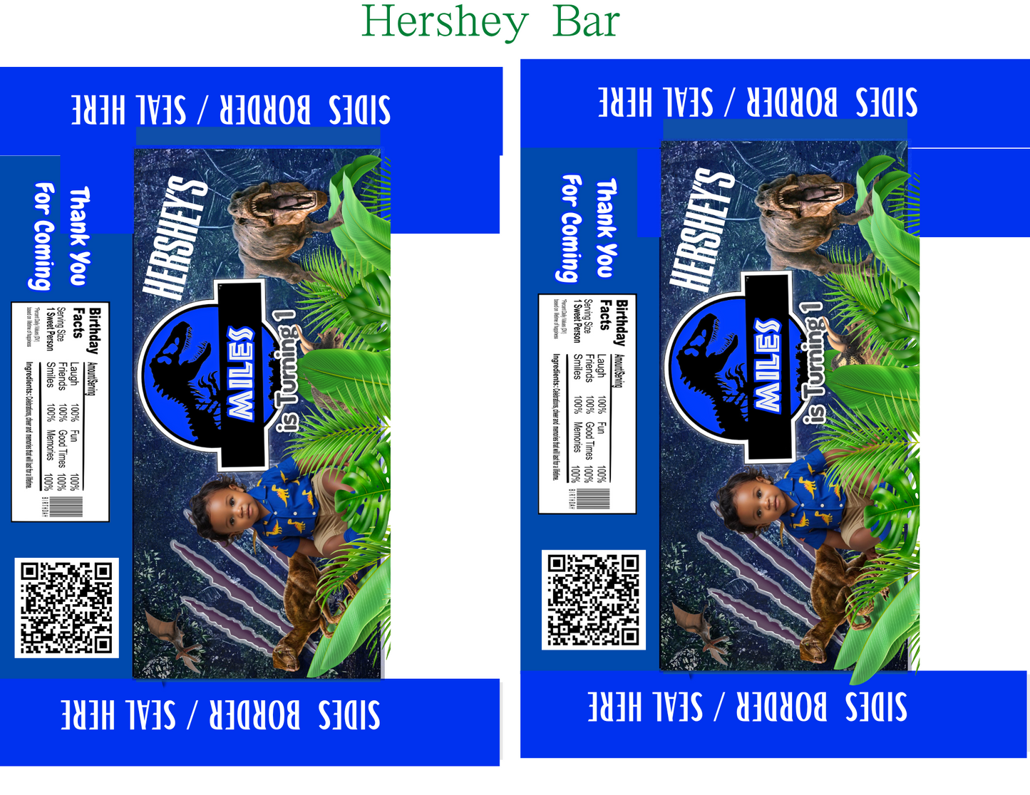 🦖 Jurassic Park Digital Party Favor Templates