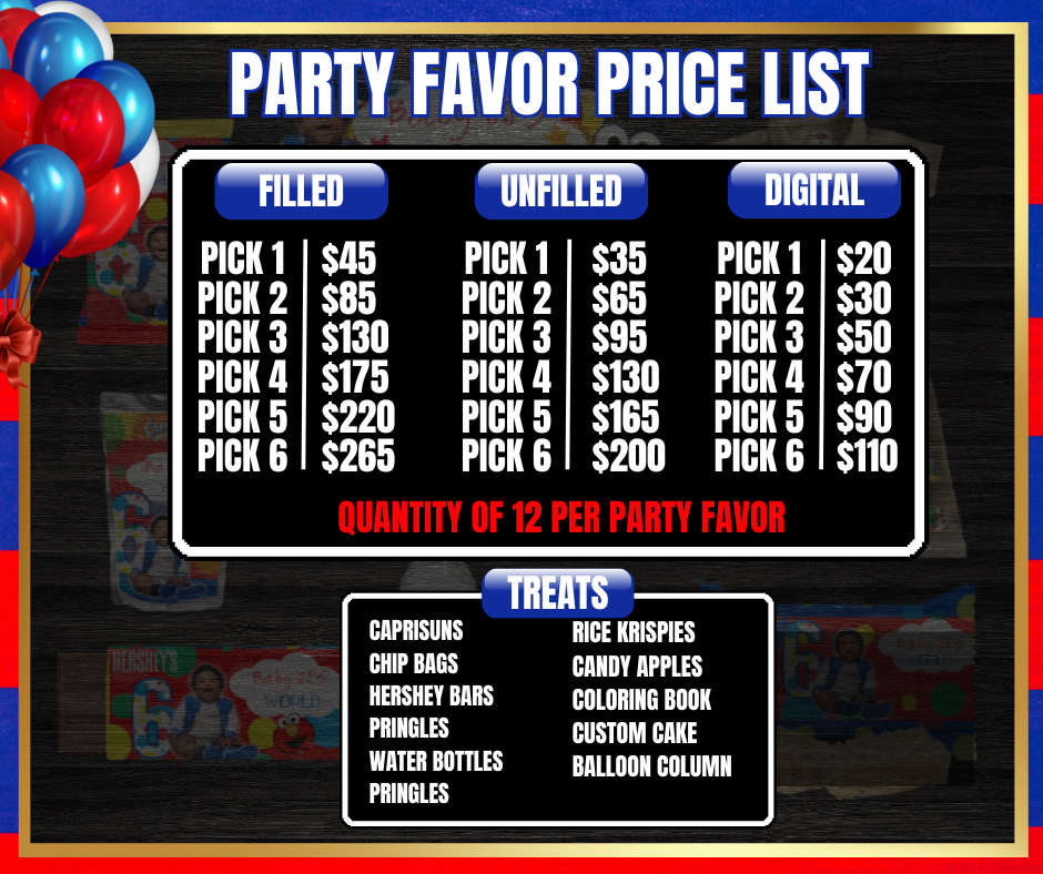 FREE Custom Your Order –Digital Custom Form & Price List for Products