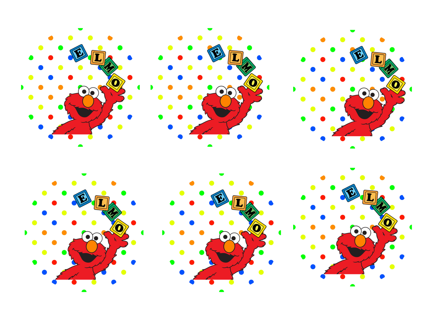 🎉 Sesame Street & Friends Editable - Digital Canva Templates 🎉