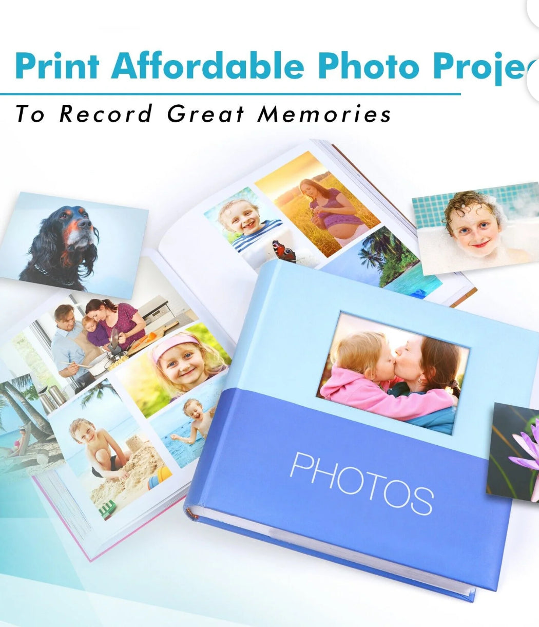 Glossy Inkjet Photo Paper – 8.5x11” (50 Sheets)