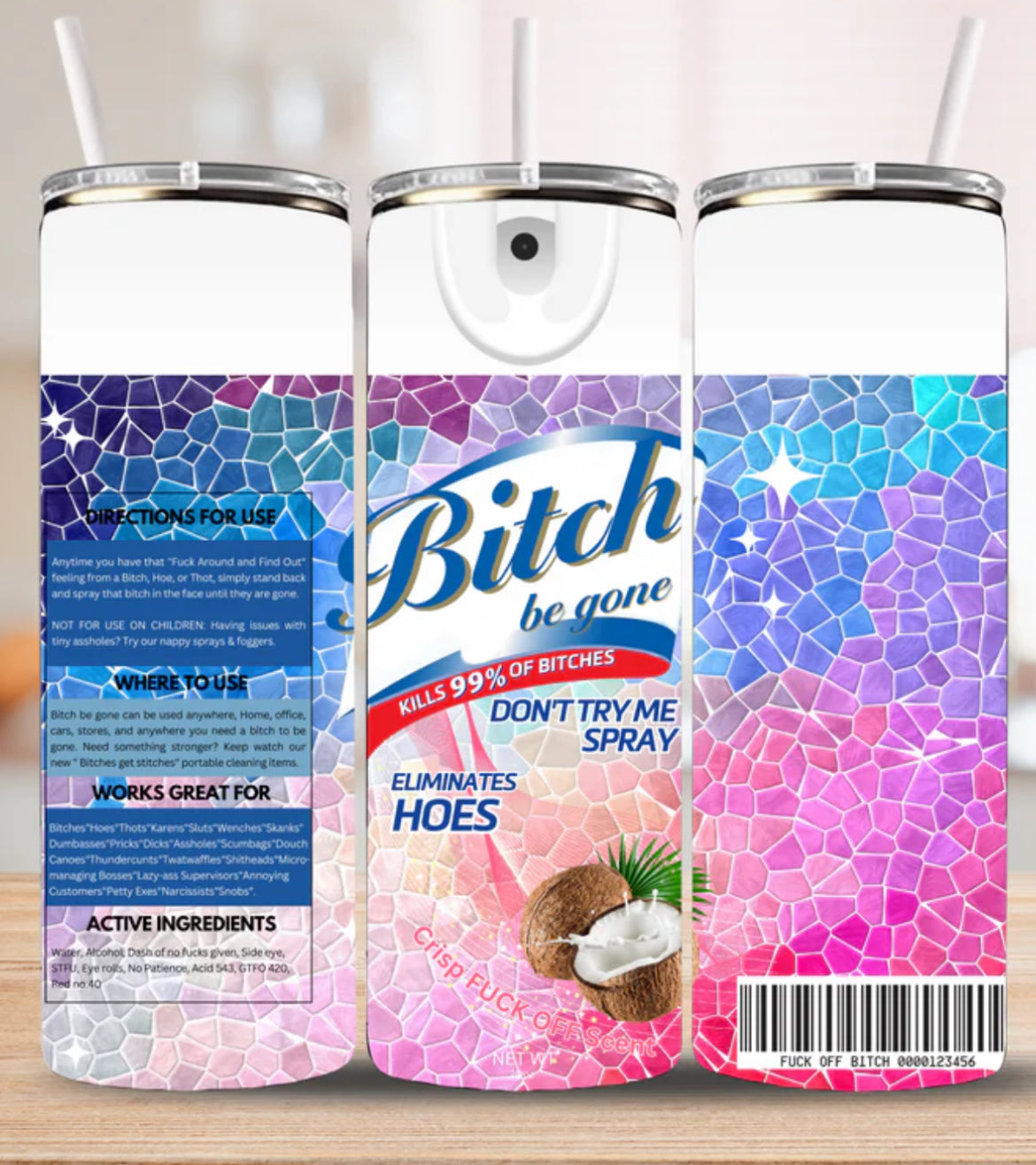Coconut Bi***h Lysol 20oz Tumbler