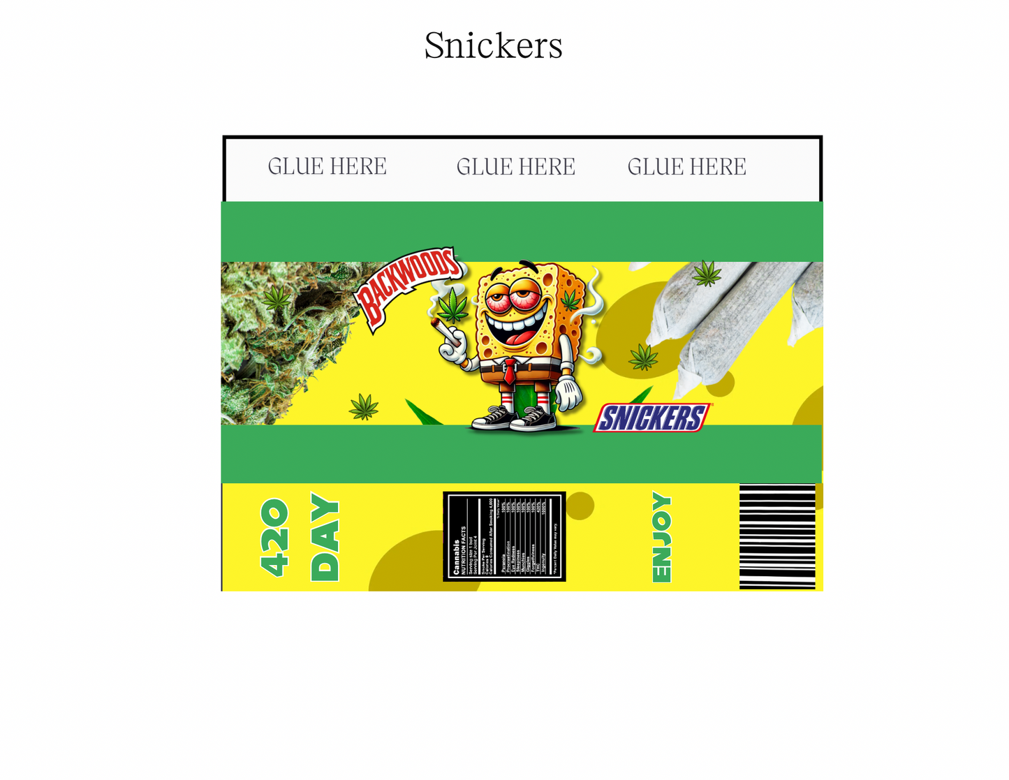 420 Backwoods Editable Digital Party Favor Bundle