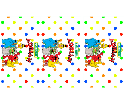 🎉 Sesame Street & Friends Editable - Digital Canva Templates 🎉