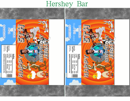 Looney Digital Party Favor Templates | Editable Canva Download