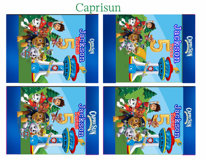 Pup & Friends Editable Canva Digital Download