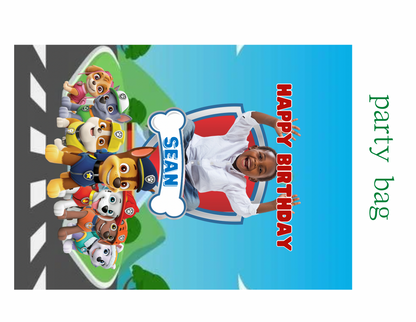 Sean & Puppy Digital Templates | Editable Canva File