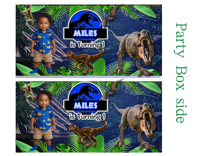 🦖 Jurassic Park Digital Party Favor Templates