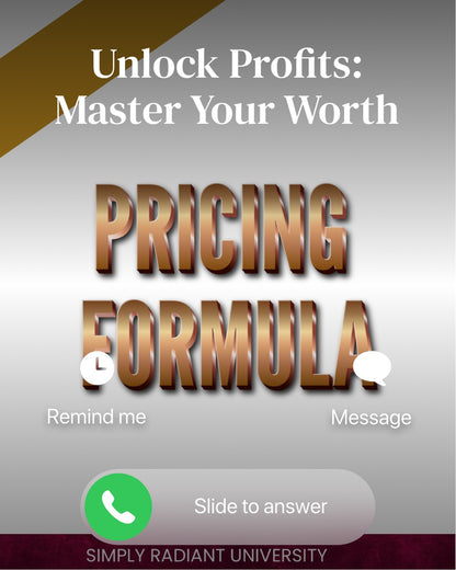 FREE Price Formula Digital Booklet – Learn to Price Your Custom Items Confidently