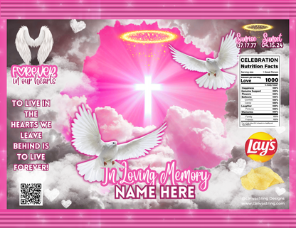 3 Designs Angel Wings Memorial Bundle Digital Templates