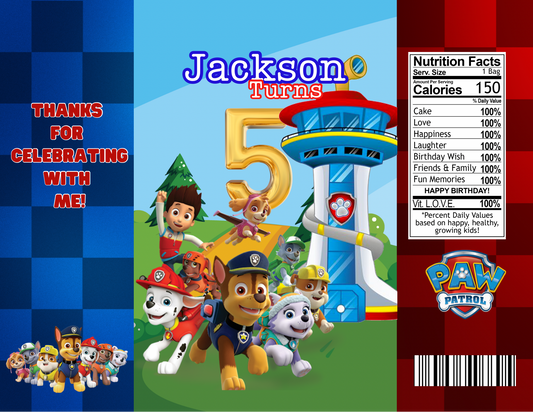Pup & Friends Editable Canva Digital Download