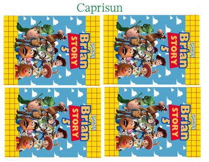 Toy Story – Editable Party Favor Digital Template (Canva)