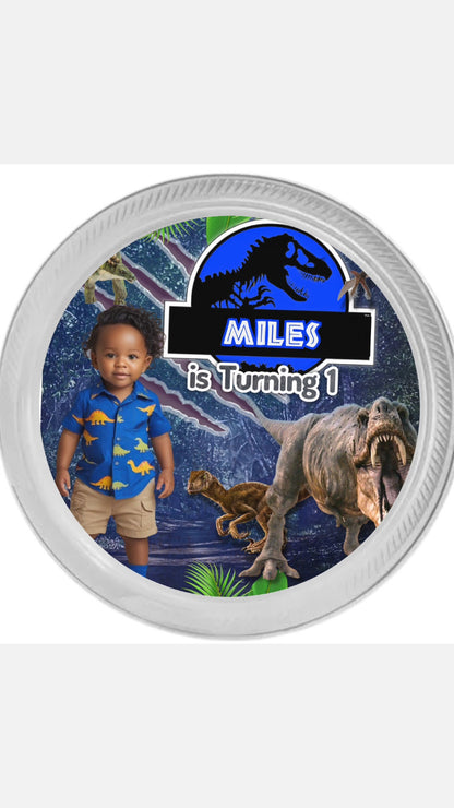 🦖 Jurassic Park Digital Party Favor Templates