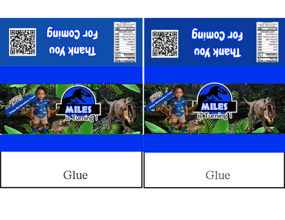 🦖 Jurassic Park Digital Party Favor Templates