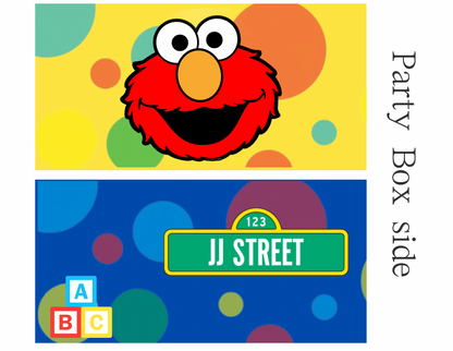 Elmo Birthday Digital Templates | Editable Chip Bags, Capri Sun, Water Bottle, Pringles, Rice Krispies, Hershey Wrappers
