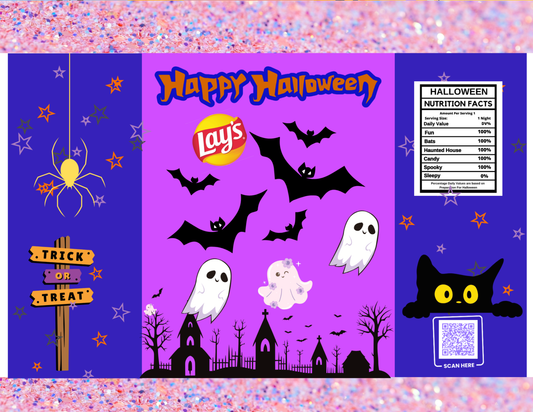 👻🎃 Halloween Ghost Chip Bags | Easy Party Favor Tutorial 🎃👻