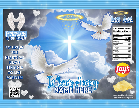 3 Designs Angel Wings Memorial Bundle Digital Templates