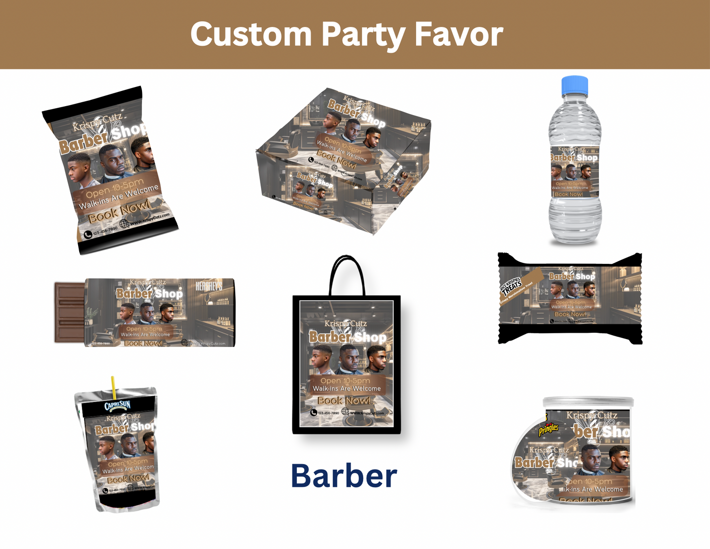 Barbershop Biz Digital Templates | Grand Opening | Biz Advertising