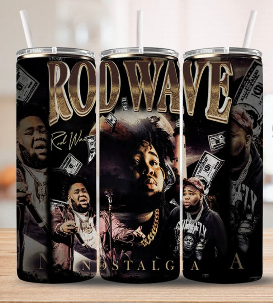 Soulful Wave Street Vibes 20oz Tumbler with Lid, Straw, & Gift Box