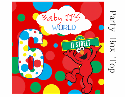 Elmo Birthday Digital Templates | Editable Chip Bags, Capri Sun, Water Bottle, Pringles, Rice Krispies, Hershey Wrappers
