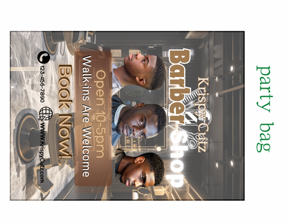 Barbershop Biz Digital Templates | Grand Opening | Biz Advertising