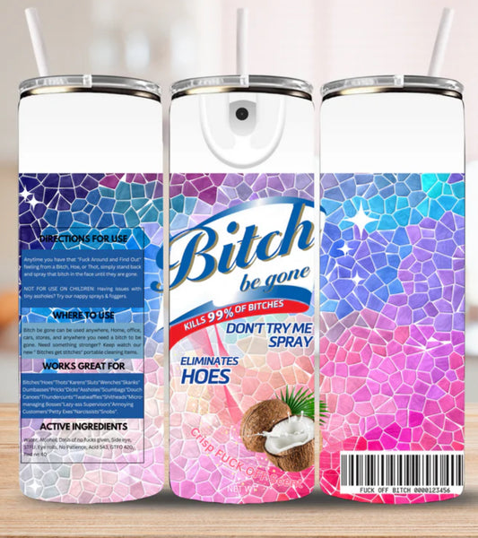 Coconut Bi***h Lysol 20oz Tumbler