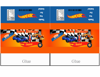 🔥🚗 Hot Cars Digital Party Favor Templates | Canva Editable Download