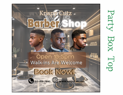 Barbershop Biz Digital Templates | Grand Opening | Biz Advertising
