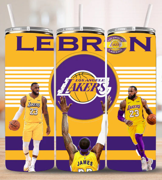 🏀 King 20oz Tumbler with Lid, Straw & Gift Box