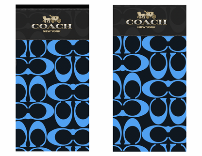 👜 Editable Blue Luxury Inspired Purse Digital Download