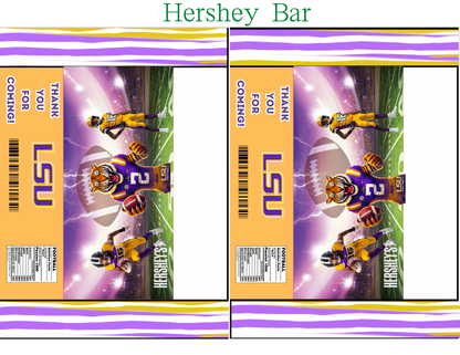 🐯 LSU Tailgating Digital Templates – Custom Treats for Every Game Day