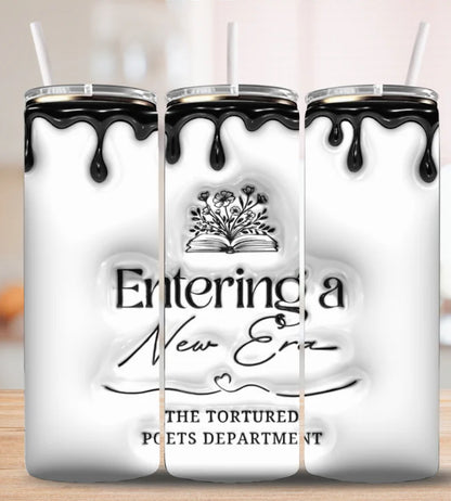 New Era 20oz Tumbler includes Lid, Straw & Gift Box