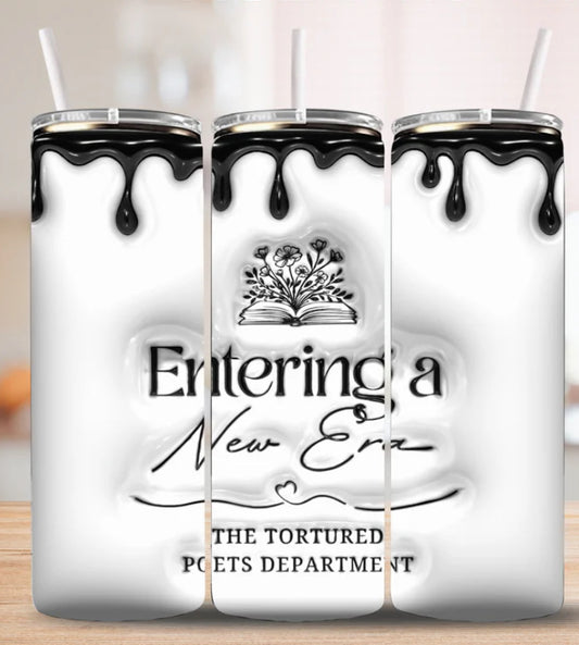 New Era 20oz Tumbler includes Lid, Straw & Gift Box