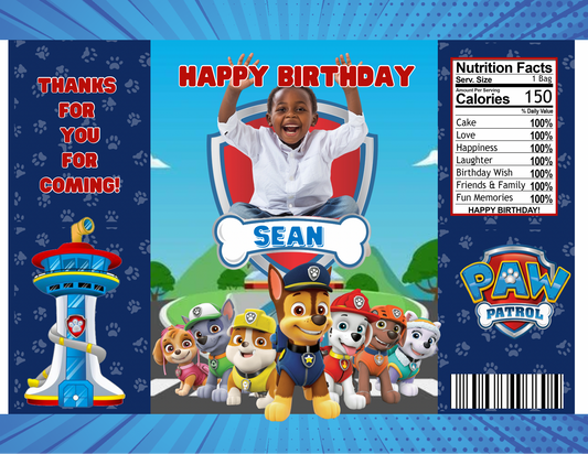 Sean & Puppy Digital Templates | Editable Canva File