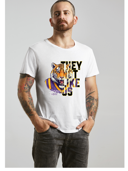 🟣💛 LSU Tigers “They Not Like Us” Shirt | Game Day Tee | Purple & Gold Fan Apparel | Unisex Sports Shirt