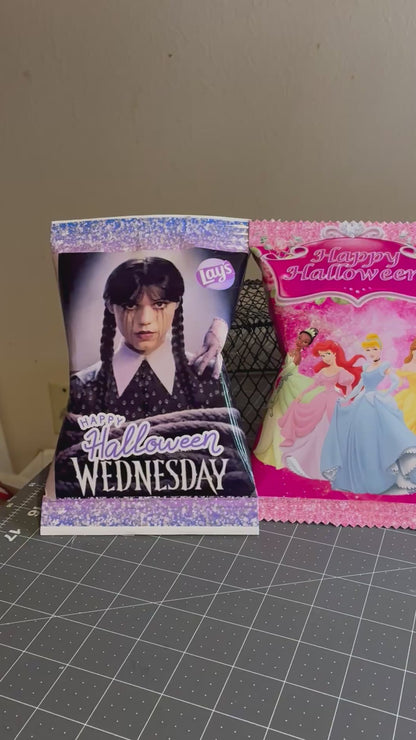 Digital Wanna Play Horror Doll Digital Chip Bag Template
